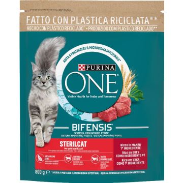Purina One Gatto 800Gr Steril Manz/Frume