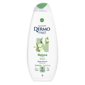 Dermomed - Natura Herbal - Bagnodoccia Idratante 650 Ml