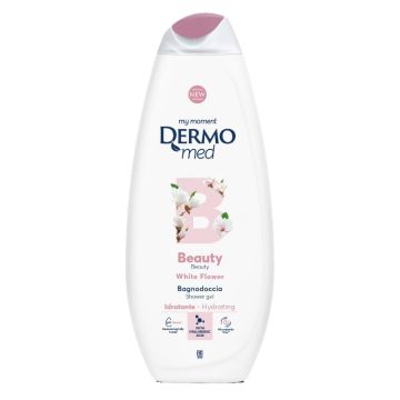 Dermomed - Beauty Fiori Bianchi - Bagnodoccia Idratante 650 Ml