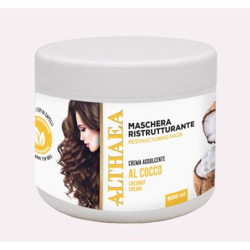 ALTHAEA - Maschera ristrutturante con cocco 500 ml