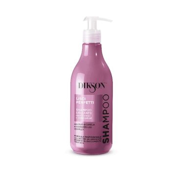 DIKSON - Lisci perfetti - Shampoo per capelli indisciplinati e crespi 500 ml