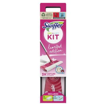 SWIFFER WET SIST COMPL +3 PANNI WET ROSA