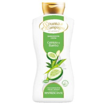 SPUMA DI SCIAMPAGNA - Cetriolo E Bambù - Bagnodoccia Crema Rinfrescante 650 Ml