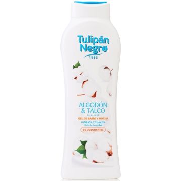 TULIPAN NEGRO - Skin Care Algodón & Talco - Gel Da Bagno Idratante 650 Ml