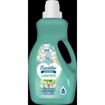 COCCOLATEVI - Muschio Bianco - Detersivo Per Lavatrice 1800 Ml