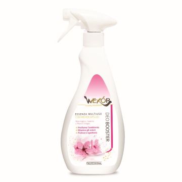 WEXOR - Rosa Inglese, Geranio E Fiori Di Ciliegio - DeoBooster Essenza Multiuso 750 Ml