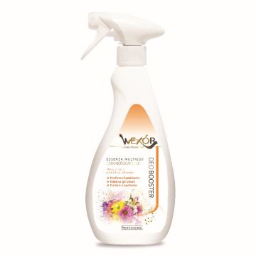 WEXOR - Monoj Di Thaiti, Lime E Fiori Del Brasile - DeoBooster Essenza Multiuso 750 Ml