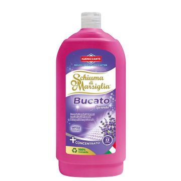 SCHIUMA DI MARSIGLIA - Lavanda - Detersivo Per Il Bucato In Lavatrice 1 L