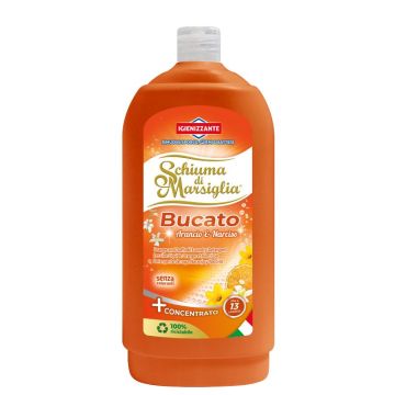 SCHIUMA DI MARSIGLIA - Arancio E Narciso - Detersivo Per Il Bucato In Lavatrice 1 L