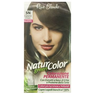 Renee Blanche - Natur Green Color - tintura per capelli N. 5N castano chiaro