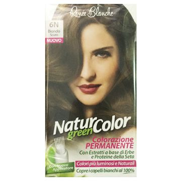 Renee Blanche - Natur Green Color - tintura per capelli N. 6N biondo scuro
