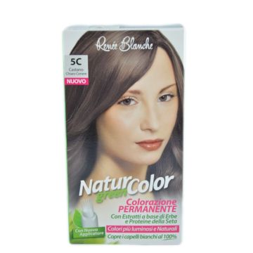 Renee Blanche - Natur Color Green - Tinta Per Capelli N.5C Castano chiaro cenere