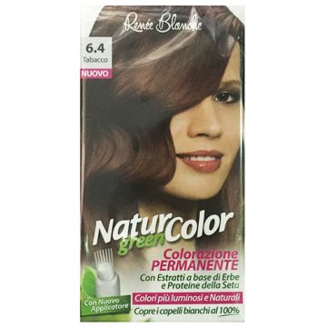 Renee Blanche - Natur Green Color - tintura per capelli N. 6.4 tabacco
