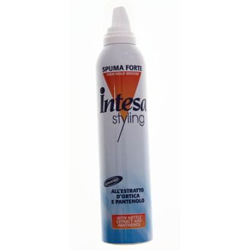 INTESA - spuma styling per capelli forte all'estratto di ortica e pantenolo 300 ml