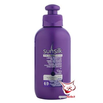 SUNSILK - Liscio Perfetto - Crema Districante Per Capelli Lisci 200 Ml