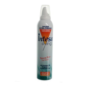 INTESA - spuma styling per capelli ricci all'estratto di ortica e pantenolo 300 ml
