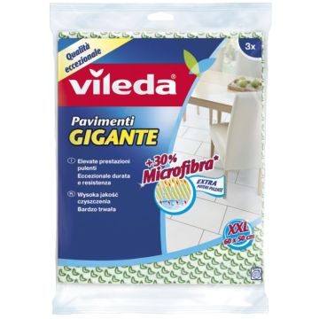 VILEDA - Pavimenti Gigante - 3 Panni 50x60 Cm