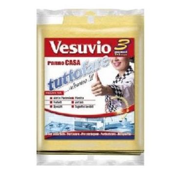 VESUVIO - Tuttofare - 3 Panni Multiuso 40X45 Cm
