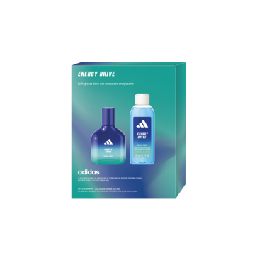 ADIDAS - Cofanetto Vibes Energy Drive - Eau De Parfum 50 Ml + Gel Doccia 100 Ml