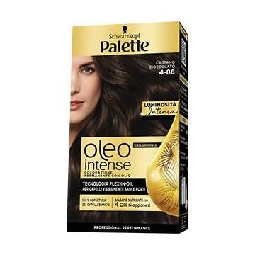 PALETTE - Oleo Intense - Colorazione permanente con olio n.4-86 Castano Cioccolato