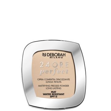 DEBORAH - 24 Ore Perfect - Cipria Compatta Opacizzante N.4 Beige