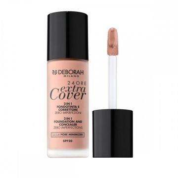 DEBORAH - 24 Ore Extra Cover - 2in1 Fondotinta E Correttore Spf20 N. 05 Amber