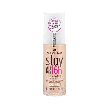 ESSENCE - Stay All Day 16h Long-Lasting - Fondotinta N.20 Soft Nude