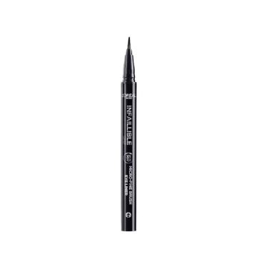 L’OREAL PARIS - Infaillible Micro Liner - Eyeliner Liquido Lunga Durata N. 01 Obsidian