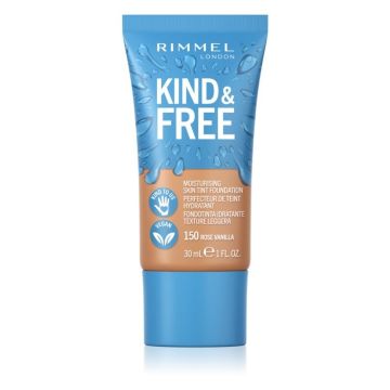 RIMMEL - Kind & Free - Fondotinta Idratante N.160 Vanilla 30 Ml