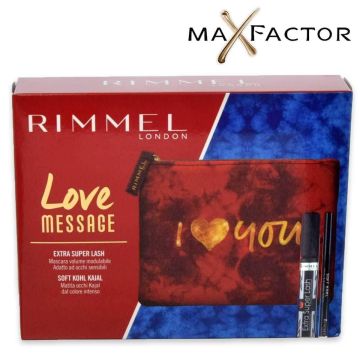 RIMMEL - Cofanetto Love Message Extra Super Lash - Matita Occhi + Mascara