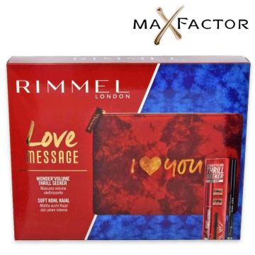RIMMEL - Love Message Wonder Volume Thrill Seeker - Cofanetto Make-Up Occhi