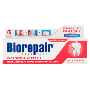Biorepair Dentifricio Fast Sensitive 60 ml