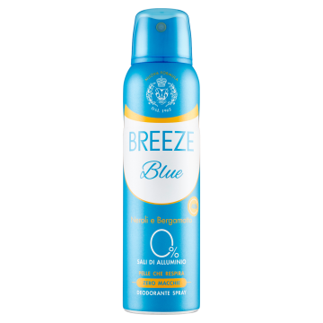 BREEZE - Blue - Deodorante spray 150 ml
