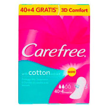 Carefree Proteggi Slip Anatomici Scatola 44 Salva Slip