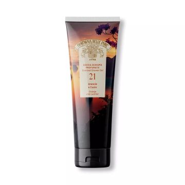 COMPAGNIA DELLE INDIE - 21 Arancio e Cuoio - Doccia Schiuma Profumato 250 Ml