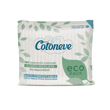 Cotoneve Bastoncini Bio X 160 Pezzi