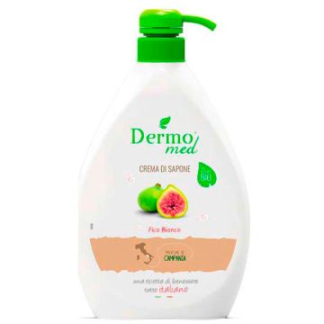 Dermomed - Crema di Sapone Fico Bianco 600 ml