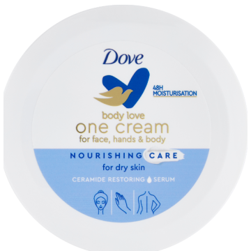 DOVE ONE CREAM RICH BLU 250 ML