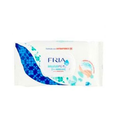 Fria - Milleusipiù - 48 Salviette Igienizzanti con Antibatterico