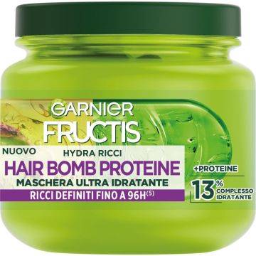 Fructis - Hydra Ricci - Hair Bomb Proteine - Maschera ultra idratante 320 ml