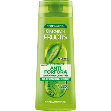 Fructis - Anti Forforfora Tè Verde - Shampoo lenitivo 250 Ml