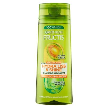 Fructis - Hydra Liss & Shine - Shampoo lisciante 250 Ml
