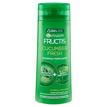 GARNIER - Fructis Cucumber Fresh - Shampoo Purificante 250 Ml