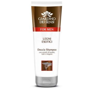 GIARDINO DEI SENSI - Legni esotici - Doccia Shampoo per uomo 250 ml