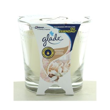 GLADE - Candela Standard Alla Fragranza Romantic Vanilla Blossom Da 129 G