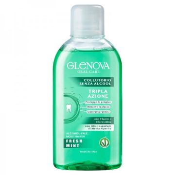 GLENOVA COLLUTORIO FRESH MINT 400M