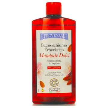 Provenzali Bagno Schiuma Erboristico Mandorle Dolci Vellutante 400 Ml