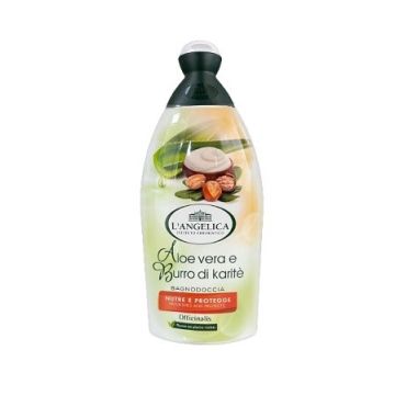 L'Angelica - Bagnoschiuma all'Aloe Vera e Burro di Karitè 500 ml