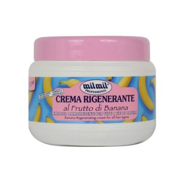 MIL MIL - Crema Rigenerante Per Capelli Al Frutto Di Banana 500 Ml