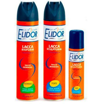 ELIDOR - lacca per capelli sculptural protezione uv fissaggio forte 75 ml